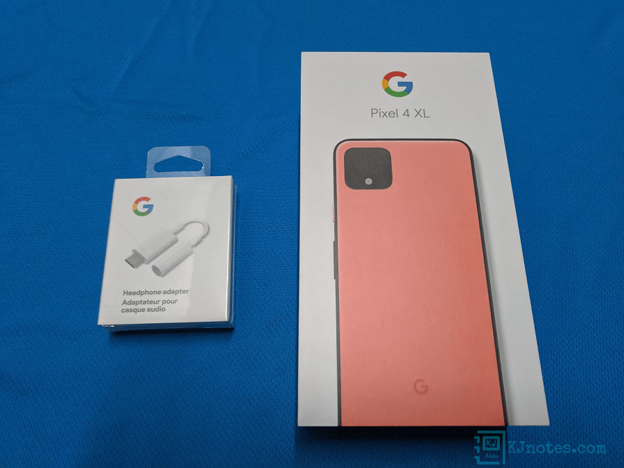 除了手機之外，此次購買Google也有送USB-C轉3.5毫米轉接頭-pixel4xl004