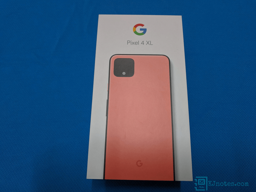 Google Pixel 4 XL手機盒子包裝正面-pixel4xl011