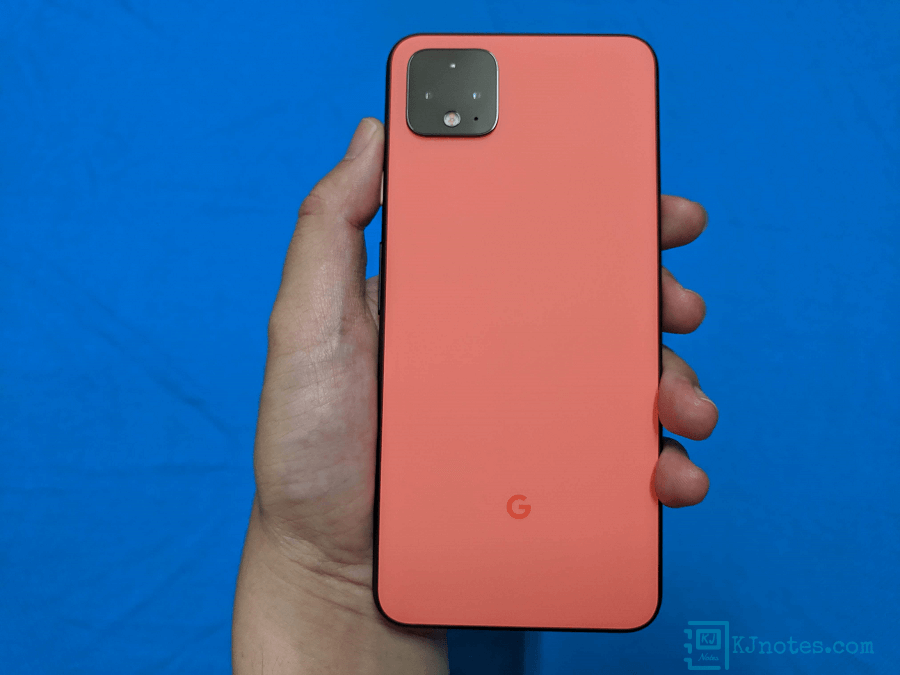 Google Pixel 4 XL手機本體的背面-pixel4xl054