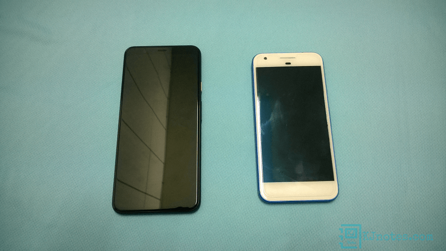 Pixel 4 XL和Pixel的手機正面-pixel4xl081