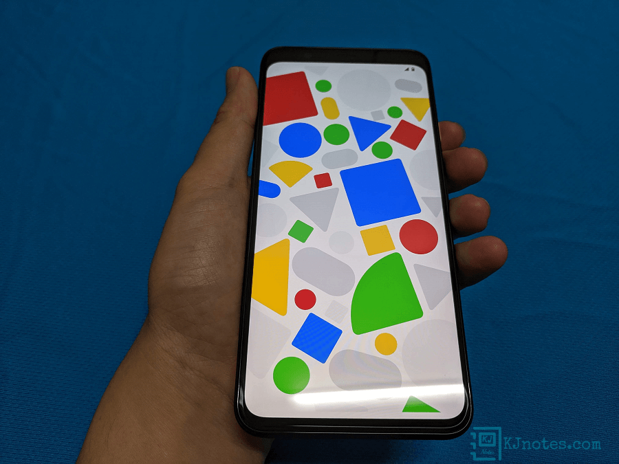 Pixel 4 XL手機的開機畫面-pixel4xl102