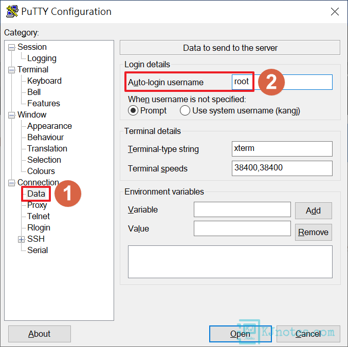 可使用Putty的SSH功能來連線VPS主機-linodev2065