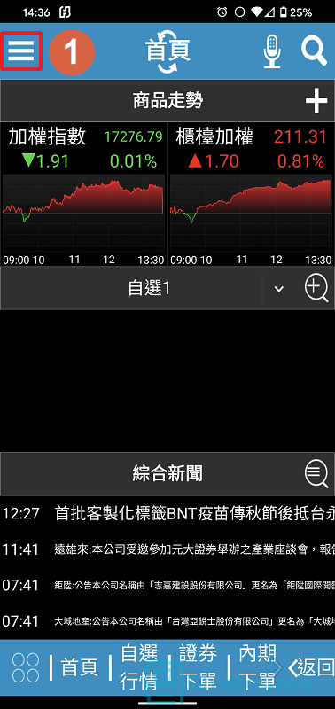 透過富邦e+ APP複委託購買海外的股票-subbrokeragelse051