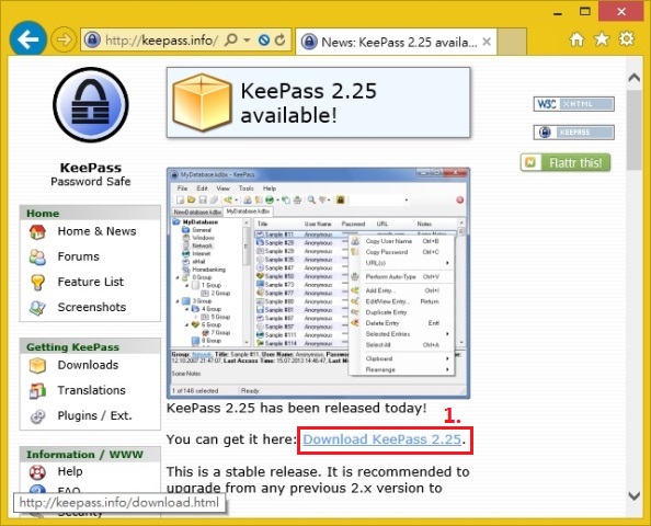 KeePass Password Safe 密碼管理器下載-kps003