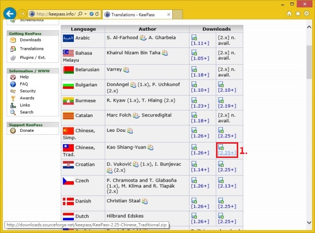 KeePass Password Safe 密碼管理器語言套件下載與設定-kps015