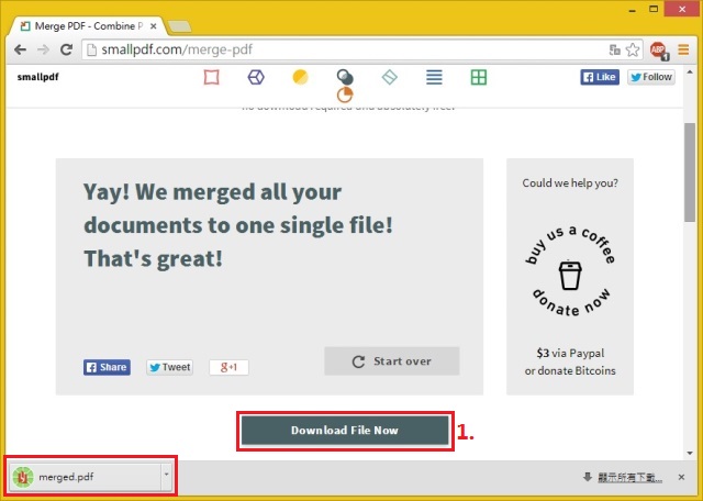 Smallpdf 線上合併PDF服務教學-spdf045