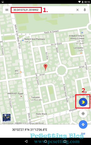 在Google Maps地圖上玩經典的遊戲Pac-Man-Google Maps App-gmappacman-021