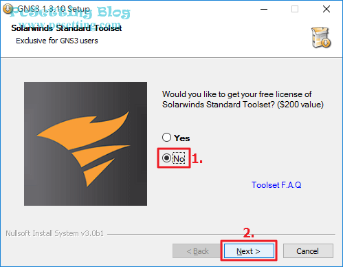 是否需要獲得Solarwinds Standard Toolset-gns3054