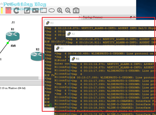 如果在GNS3模擬多台Cisco設備，可以啟用SuperPutty，來解決Putty連線個別視窗的問題-gns3131