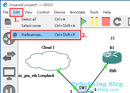 啟用SuperPutty連線工具的方式-gns3132