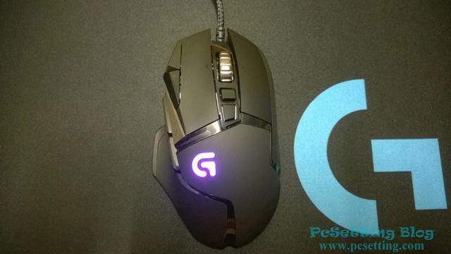 G502 RGB滑鼠開始預設的設定G標誌燈號會彩色循環-g502rgb062