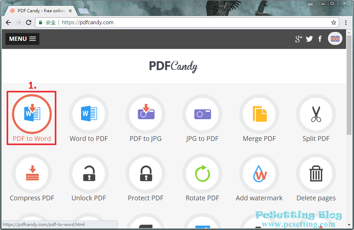 PDF Candy提供的PDF檔案轉換至Word文件功能教學-pdfcandy061