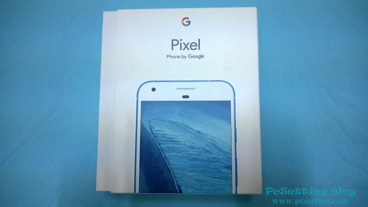 Google Pixel手機盒子包裝正面-googlepixel002