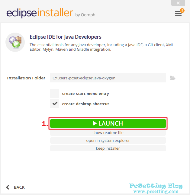 執行Eclipse IDE-eclipseide025