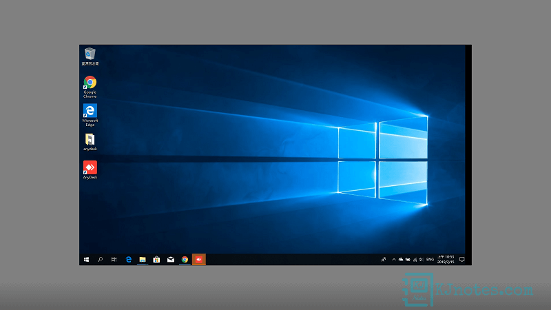 將AnyDesk的遠端畫面切換成全螢幕模式-anydesk127