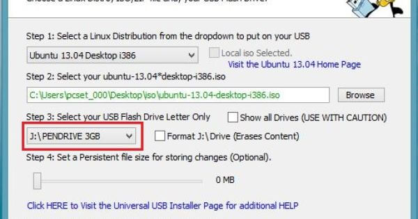 Universal USB Installer - Easy as 1 2 3 ​製作 Live USB 開機隨身碟教學